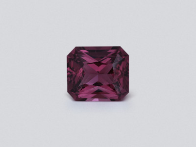 Purple spinel radiant cut 2.93 carats, Vietnam photo
