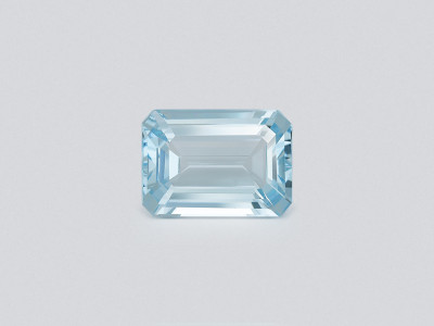 Aquamarine octagon cut 8.18 carats, Madagascar photo