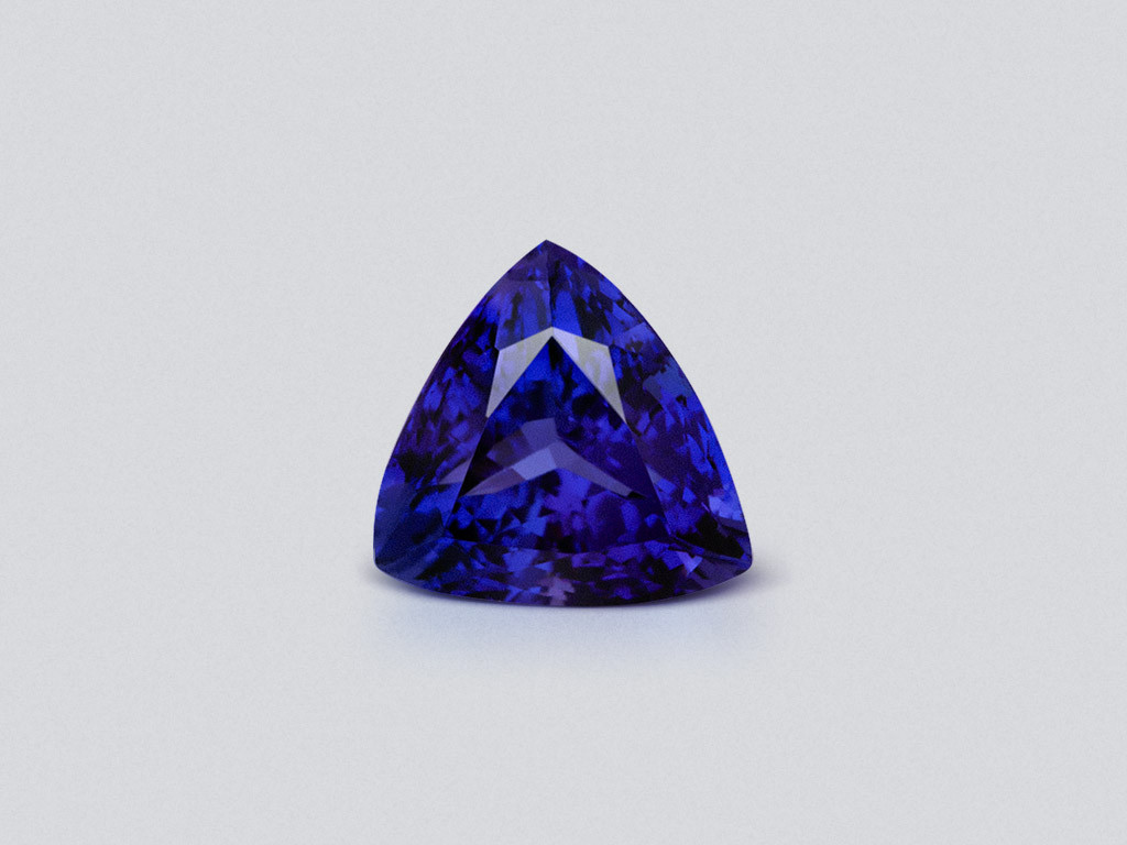 Tanzanite trillion cut 7.14 carats,Tanzania Image №1