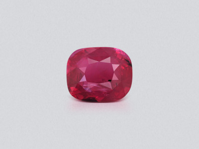 Unheated ruby Pigeon blood cushion cut 2.57 carats, Mozambique photo