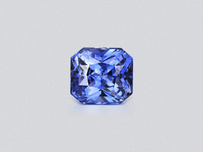 Blue sapphire radiant cut 3.36 carats, Sri Lanka photo