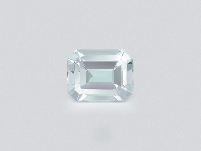 Kunzite light green octagon cut 7.13 carats, Pakistan photo