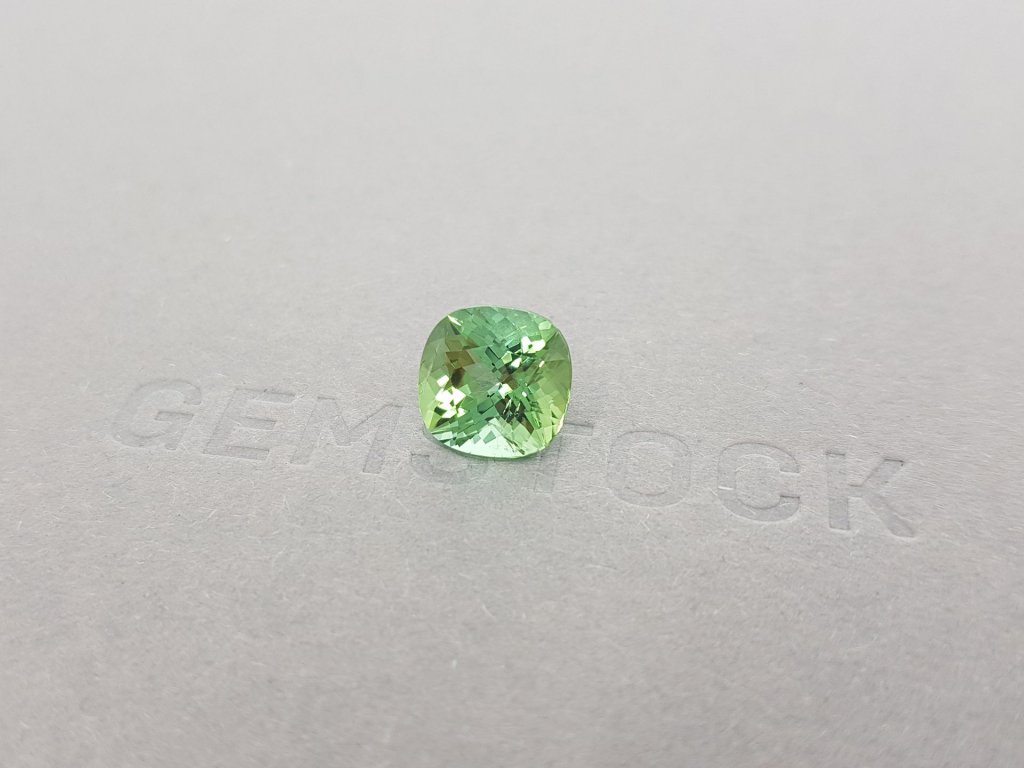 Bright bluish green tourmaline 3.85 ct, Afghanistan Image №2