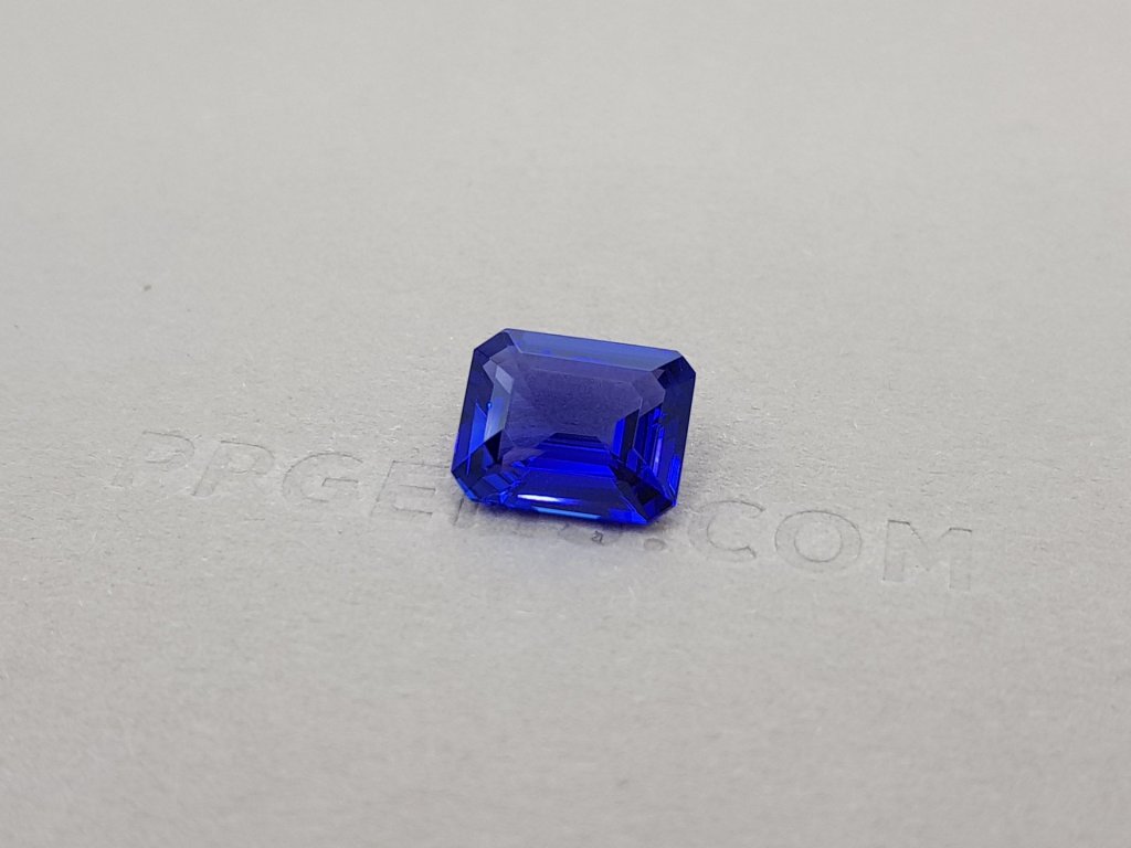 Natural octagon cut tanzanite 3.81 ct, GRS Image №3