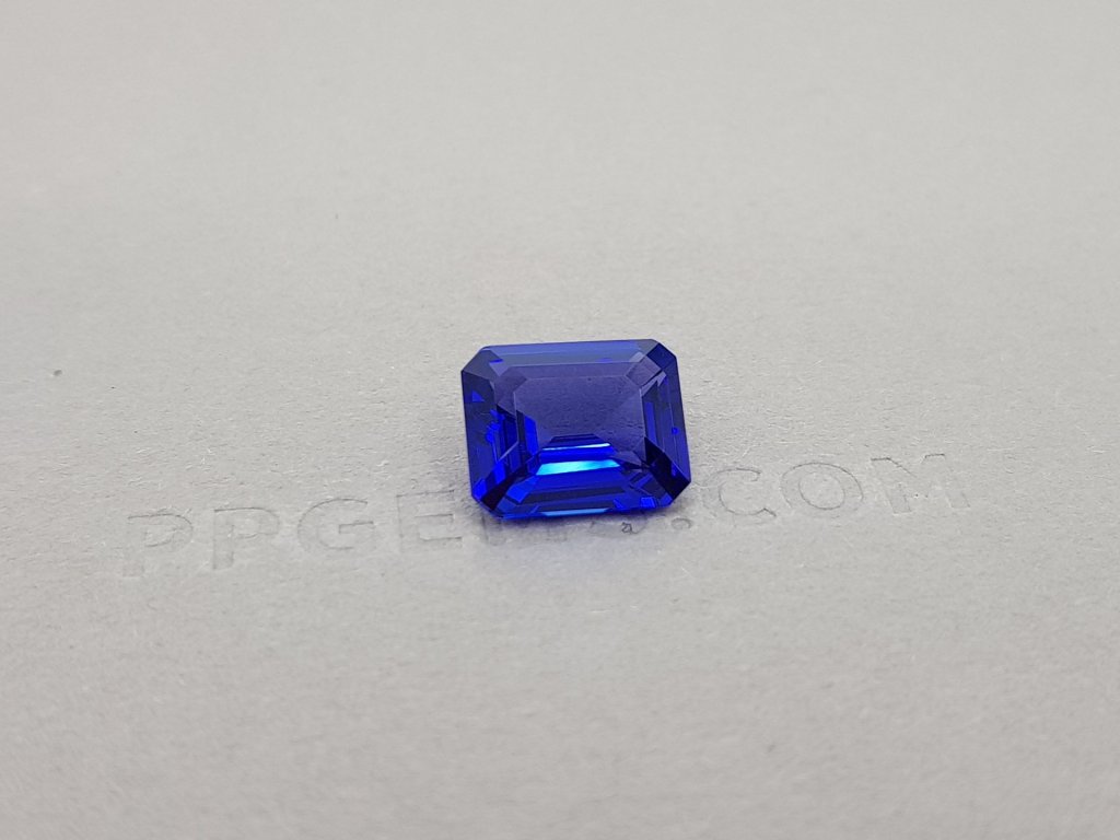 Natural octagon cut tanzanite 3.81 ct, GRS Image №2
