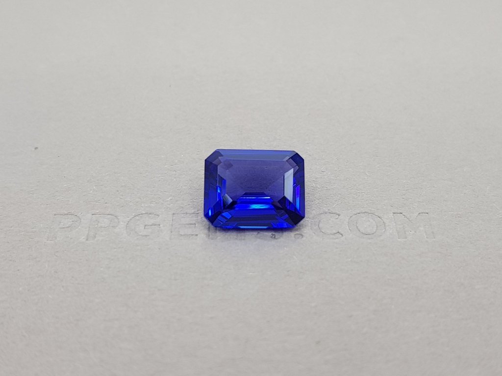 Natural octagon cut tanzanite 3.81 ct, GRS Image №1