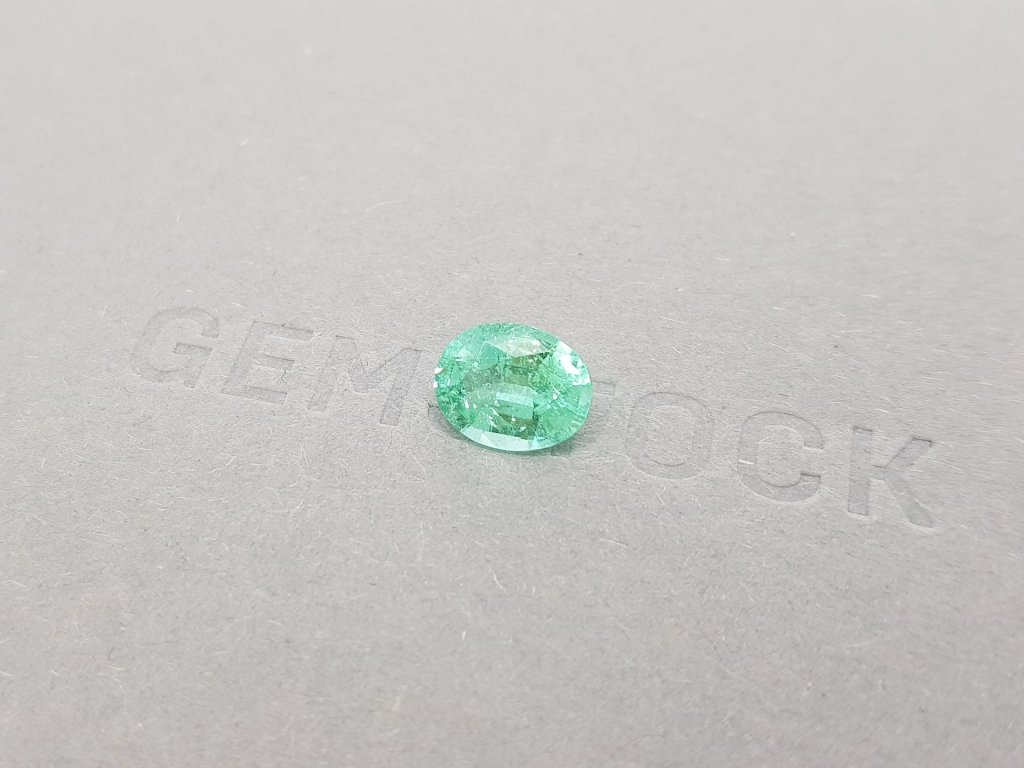 Bluish green Paraiba tourmaline 2.16 ct, Mozambique Image №3