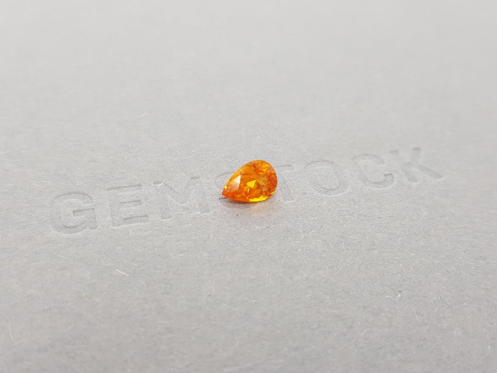 Intense orange spessartine 1.02 ct Image №3