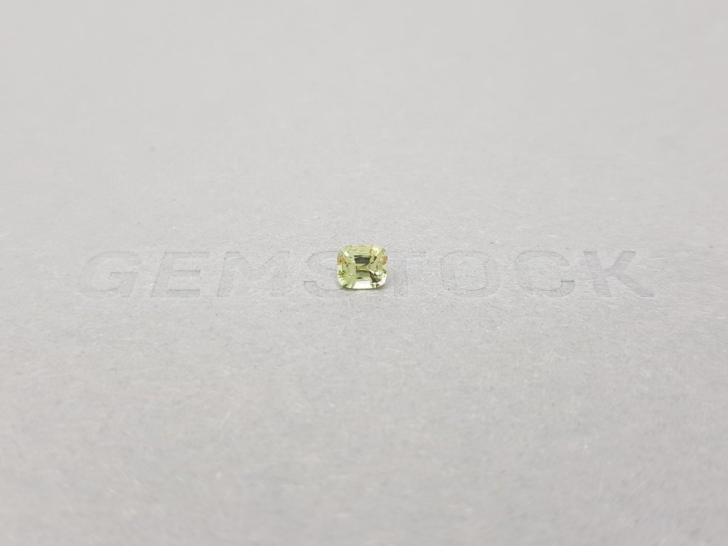 Cushion cut light green tsavorite 0.40 ct Image №2