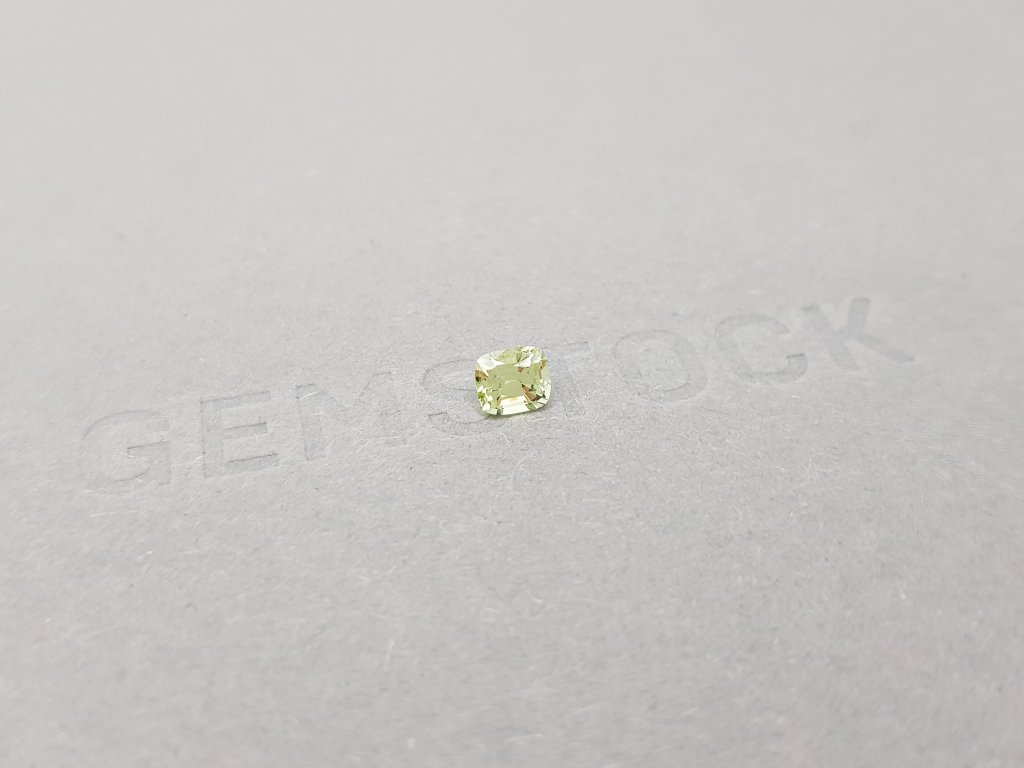 Cushion cut light green tsavorite 0.40 ct Image №3