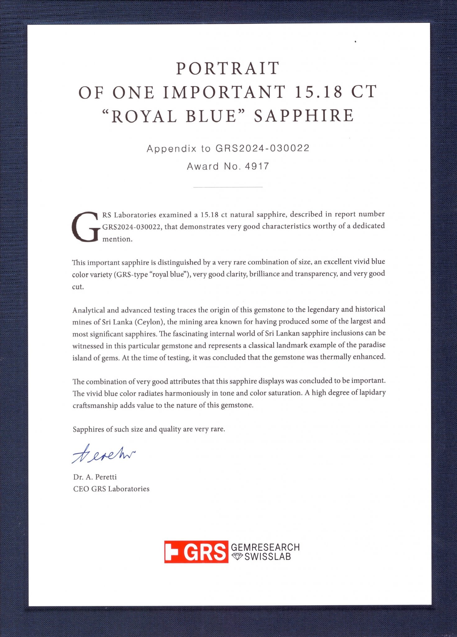 Unique Peacock Blue sapphire in cushion cut 15.18 carats, Sri Lanka Image №9