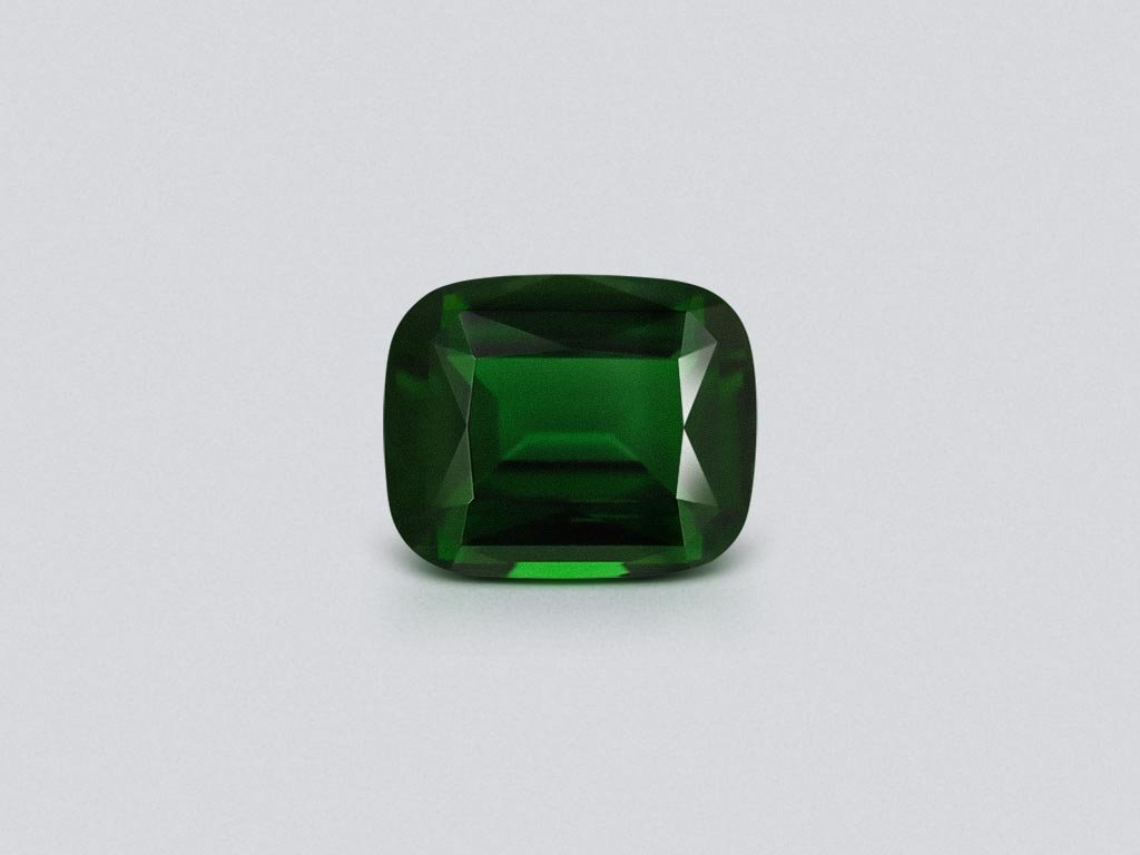 Chrome tourmaline in cushion cut 2.11 carats, Nigeria Image №1