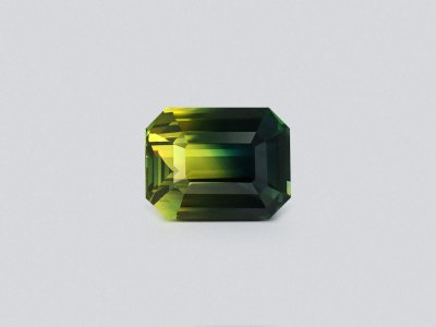 Unheated polychrome sapphire octagon cut 8.03 carats, Sri Lanka photo
