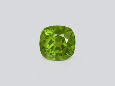 Peridot cushion cut  3.49 carats, Burma  photo