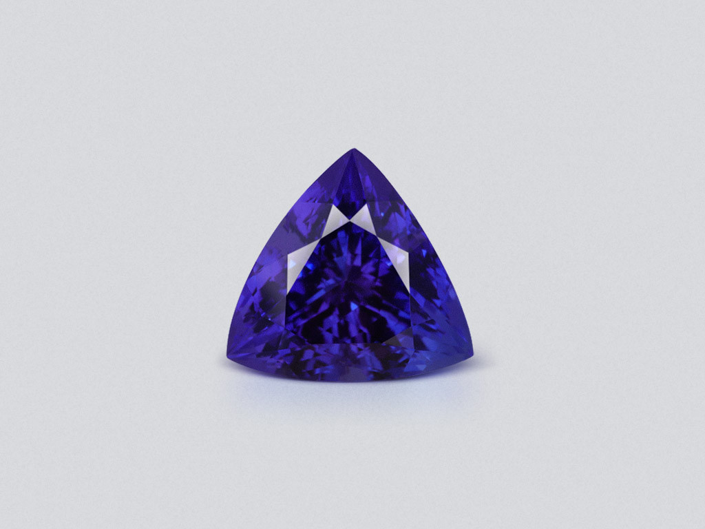 Tanzanite trillion cut 7.89 carats, Tanzania Image №1