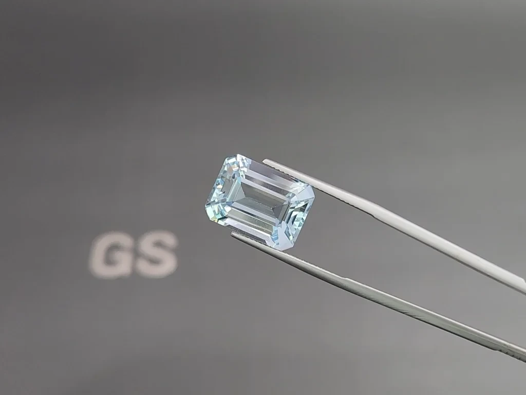 Aquamarine octagon cut 12.54 carats, Madagascar  Image №3