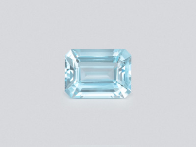 Aquamarine octagon cut 12.54 carats, Madagascar  photo
