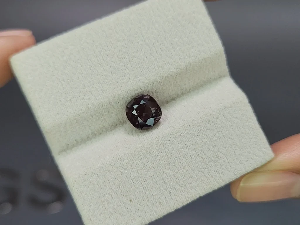 Alexandrite with color change cushion cut 2.10 carats, Brazil Image №6