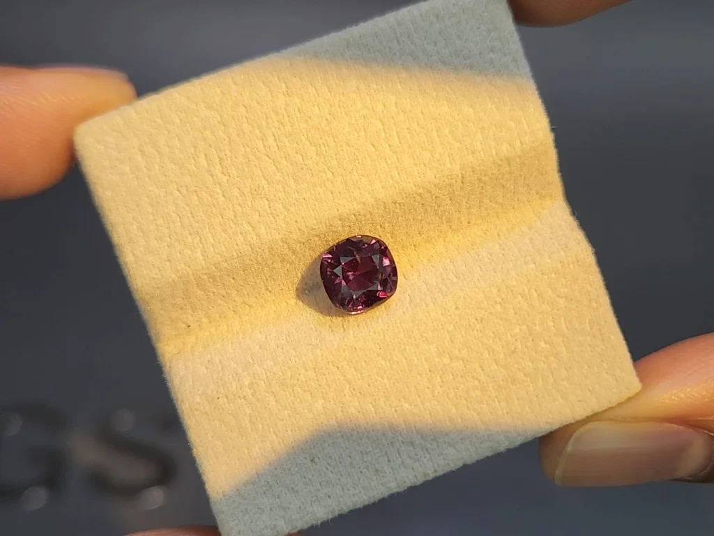 Alexandrite with color change cushion cut 2.10 carats, Brazil Image №7