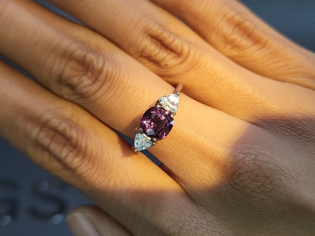 Alexandrite with color change cushion cut 2.10 carats, Brazil Image №9