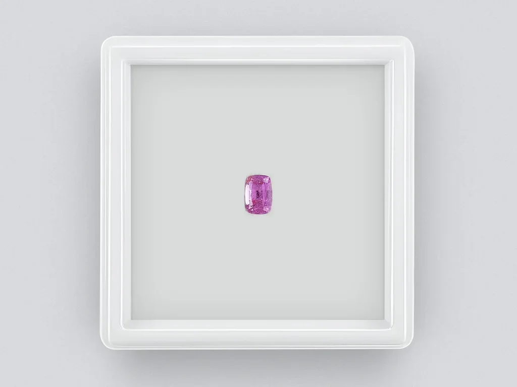 Cushion cut pink sapphire 0.79 ct Image №1