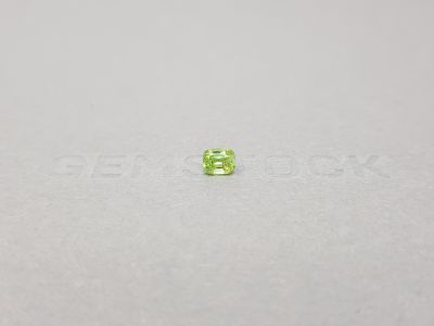 Cushion cut African tsavorite garnet 0.46 ct photo