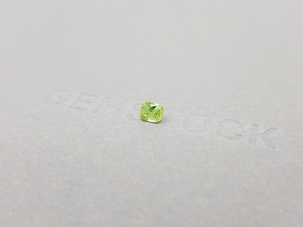 Cushion cut African tsavorite garnet 0.46 ct Image №3