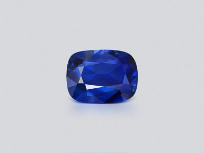 Large Royal blue sapphire in cushion cut 38.90 carats, Sri Lanka photo