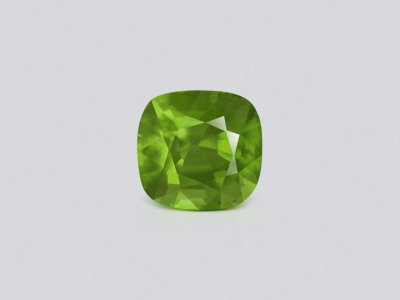 Peridot сushion сut  3.30 carats, Burma  photo
