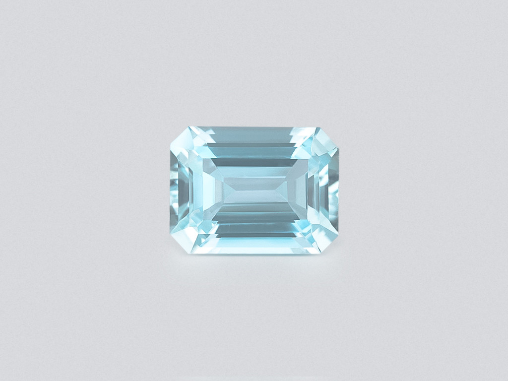 Aquamarine octagon cut 11.52 carats, Madagascar  Image №1