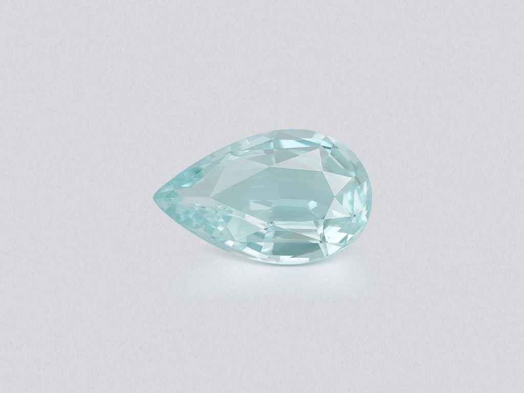 Aquamarine pear cut  0.47 carats, Madagascar Image №1