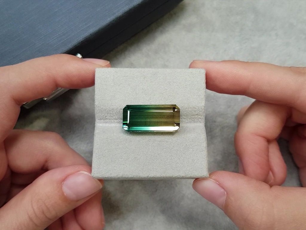 Fine polychrome tourmaline 19.10 ct Image №2