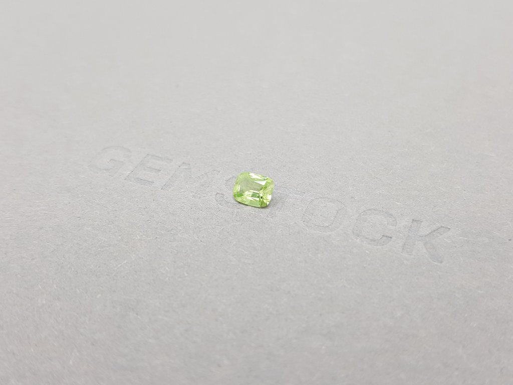 Cushion cut tsavorite 0.47 ct, Africa Image №4