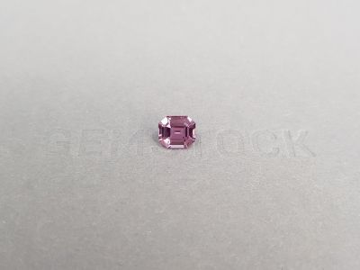 Asscher-cut pink-purple spinel 1.22 ct, Burma photo