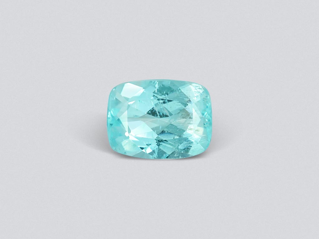 Mozambican Paraiba tourmaline in cushion cut 2.55 carats Image №1