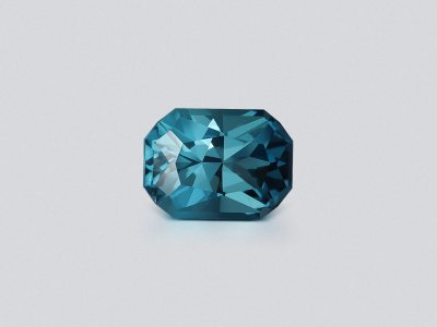 Blue tourmaline radiant cut 2.20 carats, Namibia photo