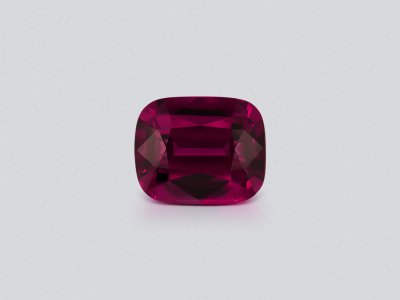 Garnet rhodolite cushion cut 8.00 carats, Tanzania photo