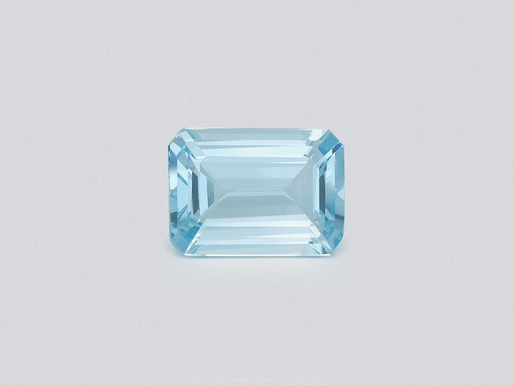 Aquamarine octagon cut 5.76 carats, Madagascar Image №1