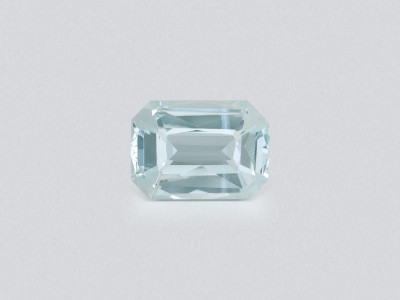 Aquamarine cushion cut 0.48 carats, Madagascar  photo