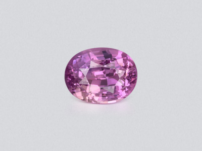 Unheated pink sapphire oval cut 3.05 carats, Sri Lanka photo