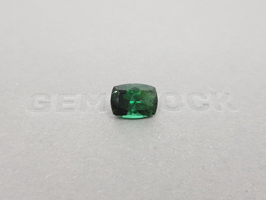 Cushion cut indigolite 3.99 carats Image №2
