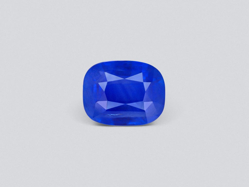 Unheated sapphire cushion cut 6.43 ct from Sri Lanka Image №1