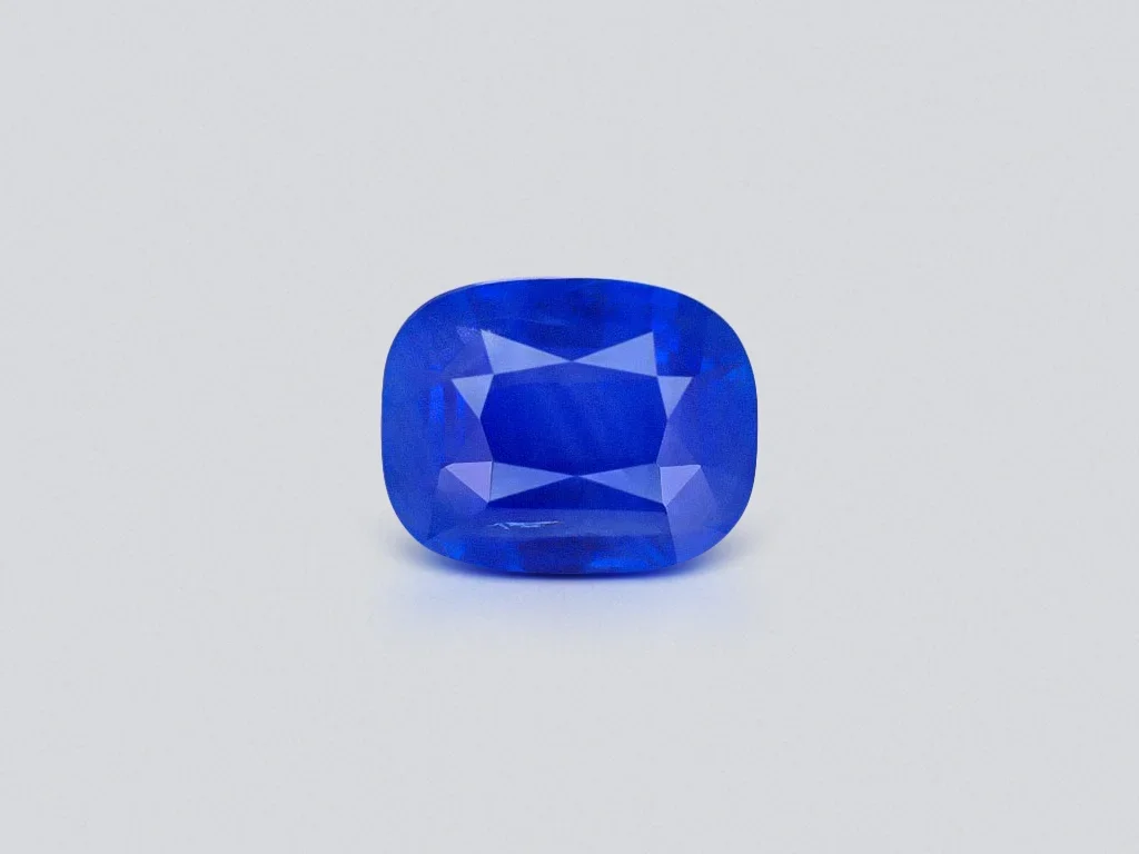 Unheated sapphire cushion cut 6.43 ct from Sri Lanka Image №1
