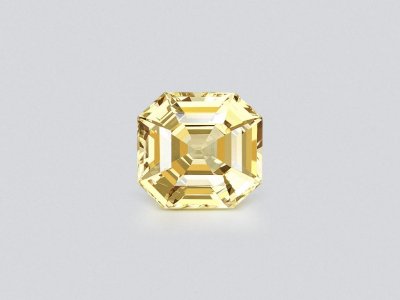 Untreated intense yellow sapphire in octagon cut 11.90 carats, Sri Lanka photo