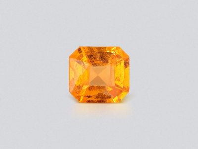 Garnet spessartine Fanta color octagon cut 1.77 carats, Africa photo