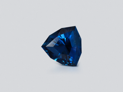 Tourmaline indicolite trillion cut 1.55 carats, Namibia photo