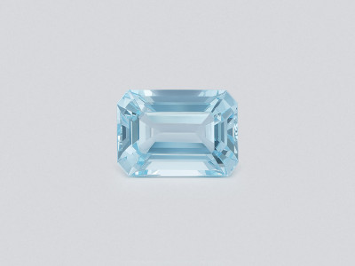 Aquamarine octagon cut 8.17 carats, Madagascar photo