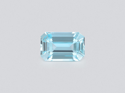 Aquamarine octagon cut 10.71 carats, Madagascar  photo