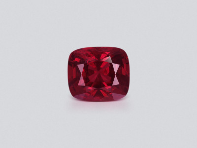 Spinel Intence red cushion cut 11.14 carats, Vietnam photo