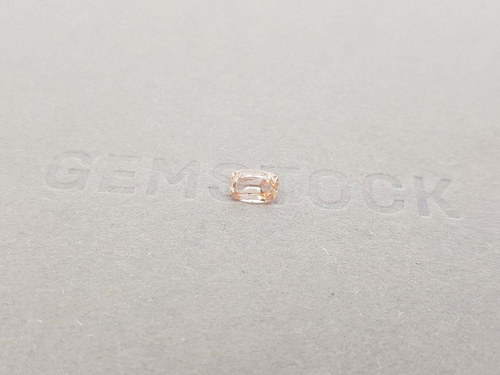 Unheated cushion cut padparadscha sapphire 0.59 carat Image №4